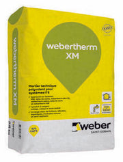 Mortier colle WEBERTHERM XM prix au sac